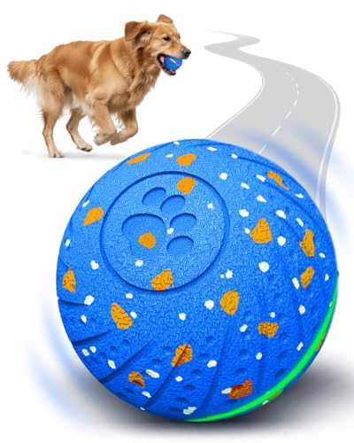 Maraiss Interactive Dog Toy Balls, E-TPU Automatic Rolling & Bouncing