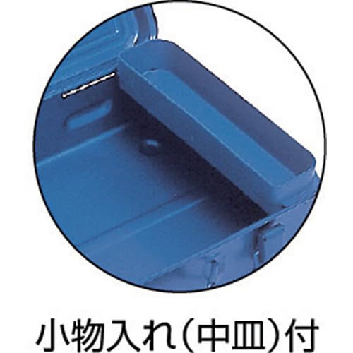 Trusco Tb-412 Trunk Tool Box, 16.9 X 8.7 X 6.4 Inches (431 X 222 X 162 Mm), Blue #TOP3