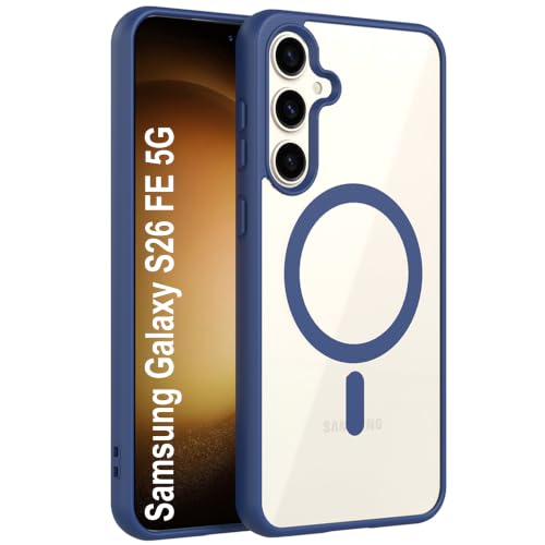 Image of Zapcase Back Case Cover for Samsung Galaxy S26 FE 5G | Compatible for Samsung Galaxy S26 FE 5G Back Cover | Scratch-Resistant Back Cover | Navy Blue