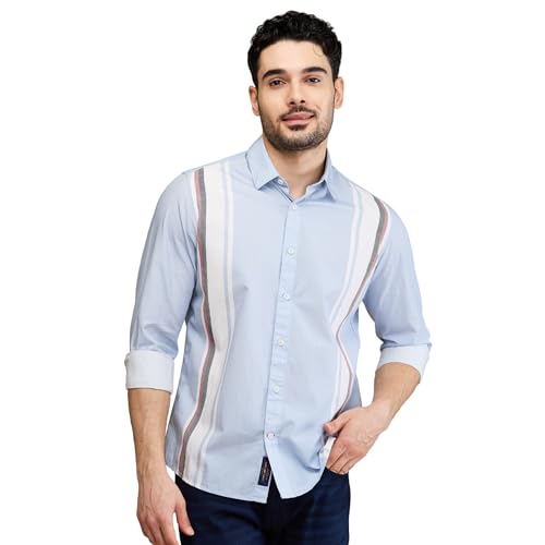Image of Being Human Black Slim Fit Regular Collar Men's Shirt Clothing