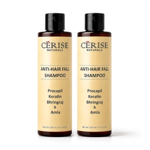 Image of Anti Hair Fall Shampoo with Pro-Vitamin B5, Procapil, Keratin, Bhringraj & Amla | Strengthening Shampoo for Men & Women | Herbal Scalp Care for Strong, Healthy Hair | Sulphate & Paraben Free | 400ml