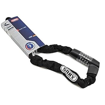 アブス(ABUS）キーチェーン　ダイヤル式　レベル7 Amazon | ABUS(アブス) 自転車 鍵 チェーン ロック ダイヤル式