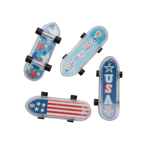 Fun Express Patriotic Mini Skateboards - 36 Pc
