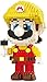 LNLJ Mario Model Ensemble Mini Blocs Mario Bros Nano Brique, 3D Puzzles DIY Stress Éducatif Stress Reliever Toys Cadeau pour Adultes Enfants,Engineer Mario