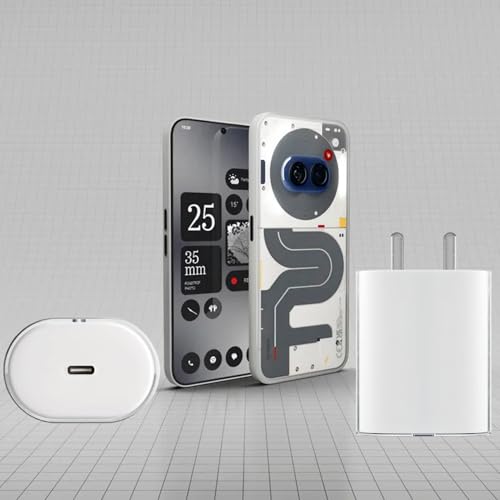 Image of Original Super Fast 45W USB-C Charger Compatible with CMF Phone 1 Compact Wall Adapter for Rapid, Safe Charging Travel Ready Design