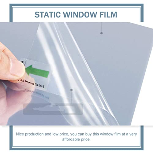 Cabilock 2 Unidades filme de janela unidirecional matiz de espelho unidirecional -filme à prova sol