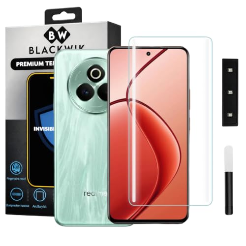 Image of Blackwik UV Curved Tempered Glass for Realme P3 Pro 5G | 1-Pack