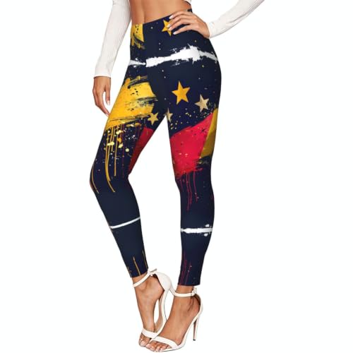Leggings de compresión de alta gama con estampado exclusivo de la bandera de Venezuela