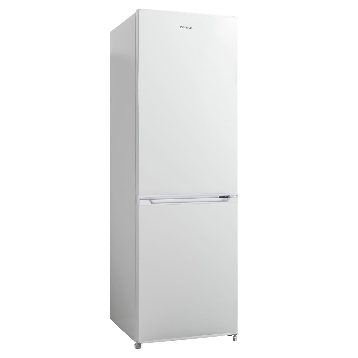 INFINITON Frigorifico Combi FGC-236C70, E, 170 cm, 231 L, No Frost Total, Puerta reversible, Tirador integrado (Blanco | FGC-236C70WEM)