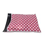 Shop4Mailers 6 x 9 Pink Polka Dot Poly Bag Mailer Envelopes 2 Mil (100 Pack)