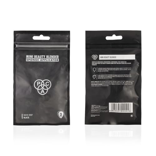 Image of PAC Mini Sponge Set (Water Drop) (Black) (2 Pc)
