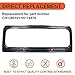 ECOTRIC Front Electrophoretic Windshield Frame Compatible with 1987-1995 Jeep Wrangler Jeep Wrangler YJ Replacement for CH1280101 55174576