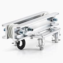 Stage Truss Lift Support Top Section for F34 Truss System,Aluminum DJ Lighting Hoist Component with Wheels,Portable Stage Equipment for Concerts, Events, and Shows
