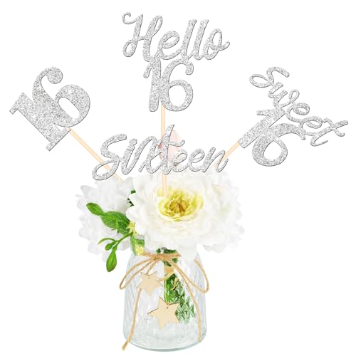 ZHUOWEISM Hello 16 Centerpiece Sticks