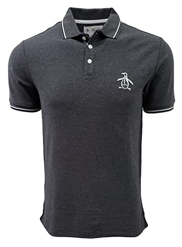 Original Penguin Men's Mega Pete Short Sleeve Polo Shirt