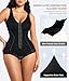 Nebility Fajas Colombianas Moldeadoras Bodysuit Shapewear for Women Tummy Control Body Shaper Faja Postpartum Butt Lifter(Black,Large)