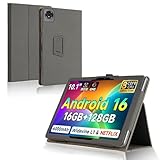 【Bmax I10 Plus専用 他機種非対応】For Bmax I10 Plus ケース Greerass Bmax アンドロイド 16 タブレット 10インチ 対応 保護ケース 高級PU レザー 全面保護 調節可能 衝突防止 防水防汚 薄型軽量 良い手触り長持ち スタンド機能付き (ブラック)