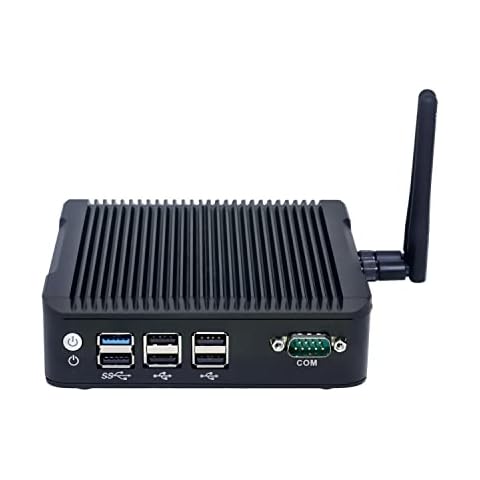 HUNSN BX07 Fanless Mini PC with Intel Celeron J1900 Cover