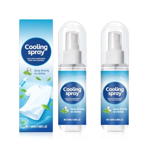 Spray Refrescante Corporal, PortáTil Y De Larga DuracióN Para Refrescar La Ropa. (azul)