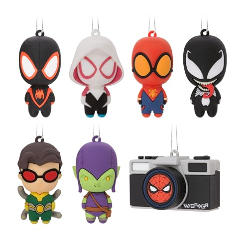 Hallmark Marvel Super Heroes Mystery Christmas Ornaments, Set of 2, Shatterproof