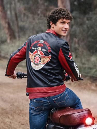 THE INDIAN GARAGE CO Mens Red Jacket - Image 4