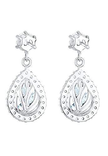 Elli Orecchini da donna, goccia, argento 925 con