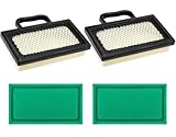 GOIPKO 2 Pack 499486S Air Filter with 273638S Pre Cleaner Replacement for Briggs and Stratton 18-26