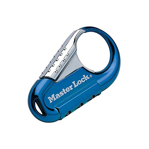 Preisvergleich Produktbild Master Lock Karabiner mit Zahlenschloss - Farblich Sortiert, 1547EURDCOL
