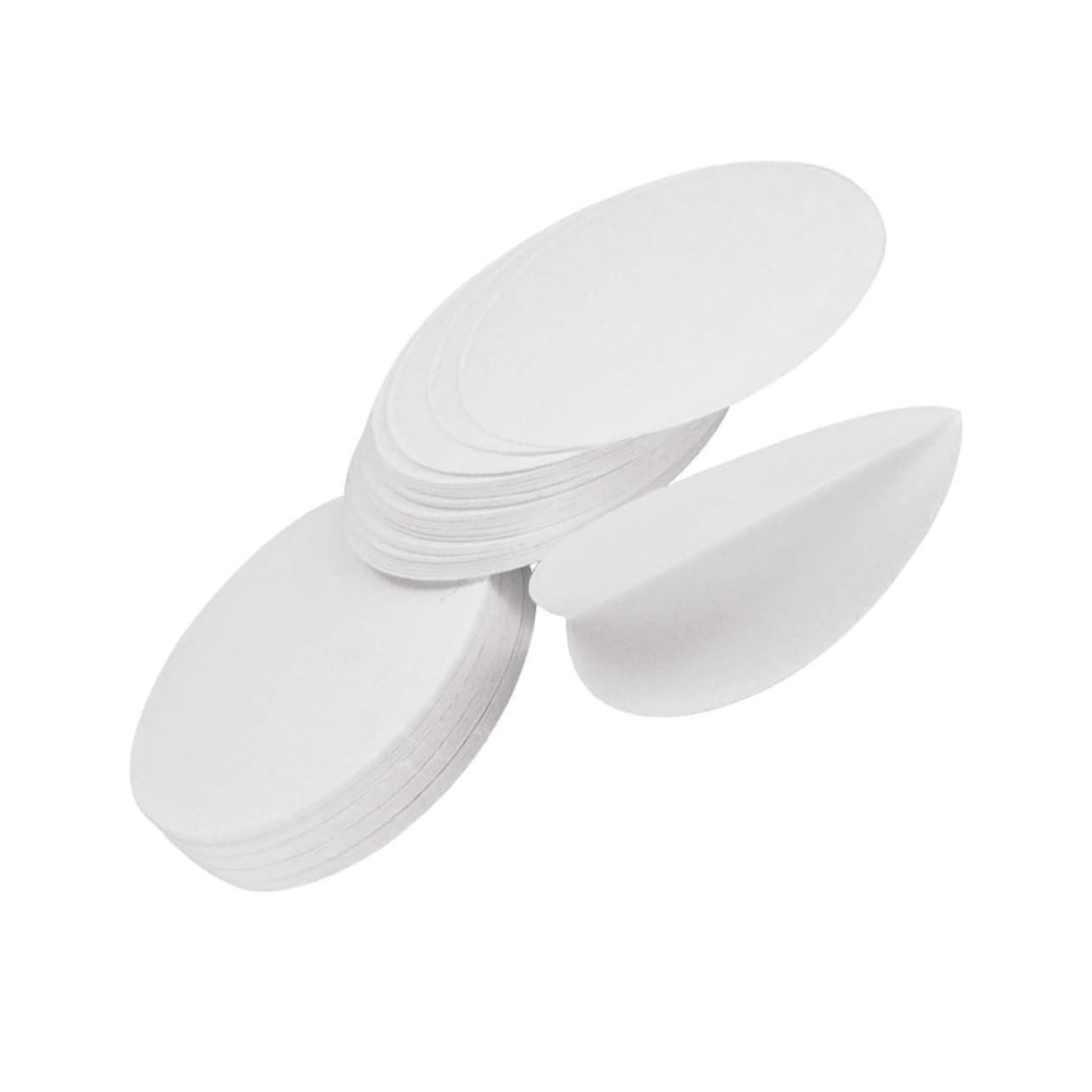 KICHOUSE Filter Paper for Labs Qualitative Filter Discs 100 Sheets Round Lab Paper