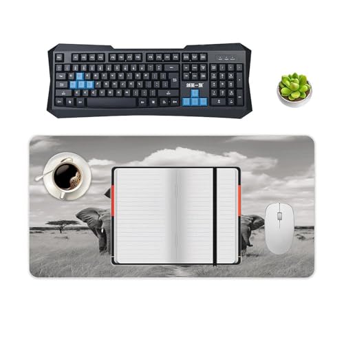 Elephant Walking Desk Pad Waterproof Mouse Pad miniatura 4