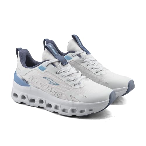 Image of ASIAN Quantum-56 Men's Running Shoes with Stylish Air Coil Sole, Breathable Knit Upper, Lightweight & Memory Foam Cushioning for All-Day Comfort
