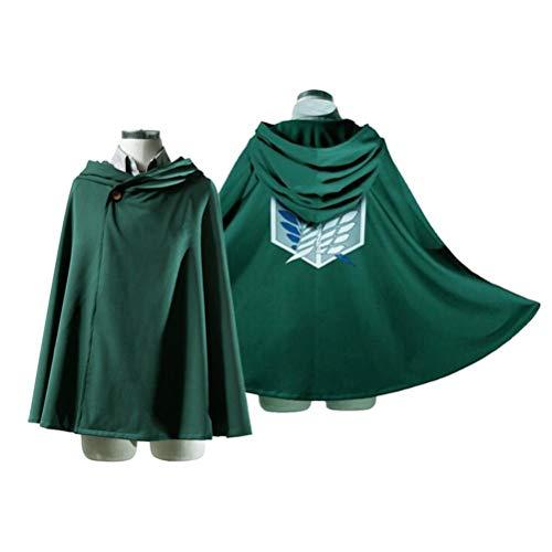 BSTOB Couverture de Manteau de Polyester d'anime Japonais Halloween Anime Cosplay Manteau à Capuche châle Wrap Cover