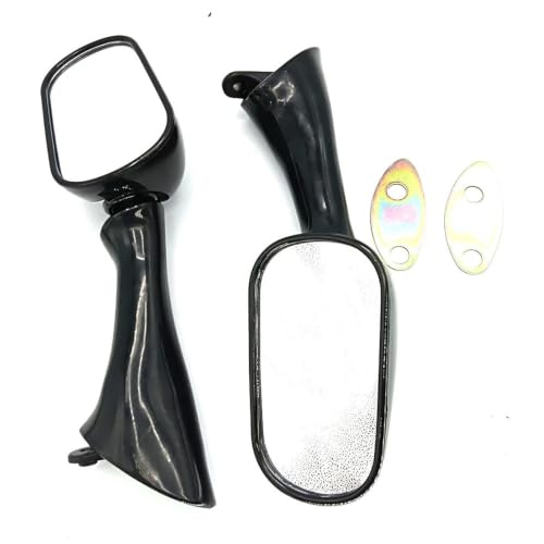 Espejo retrovisor de motocicleta para VFR800 VFR800F 1998 1999 y VFR750 VFR750F repuesto negro