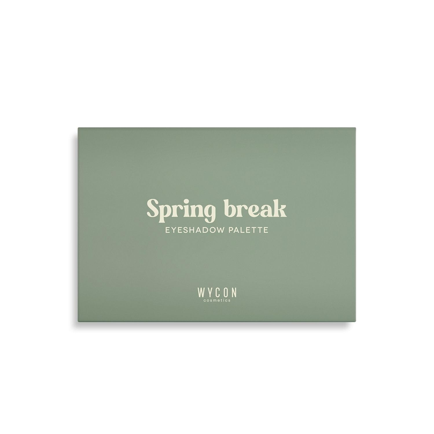 WYCON cosmetics Spring Break Lidschatten-Palette, 15 Farben, matt und schimmernd, Pastelltöne und Glitzer