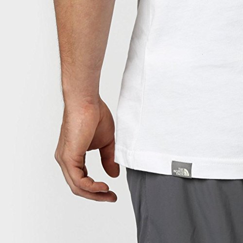 The North Face Men's Red Box T-Shirt Homme TNF White FR: S (Taille Fabricant: S)