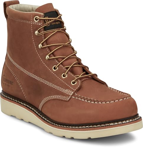 Image of Chippewa Men's Edge Walker 6 inch Lace Up Wedge Work Boot
