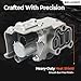 VTEC Solenoid Spool Valve with Oil Pressure Switch & Gasket Compatible with 2002-2011 Honda Accord Civic CR-V Element Acura RSX L4 2.4L Replaces 15810-RAA-A03, 15810-PNE-G01, 15810-PPA-A01, 917-224
