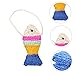 Ipetboom 3pcs Interactive Cat Toys Sisal Hemp Grinding Claw Toy Pet Cat Supplies Climbing Scratcher Random Color