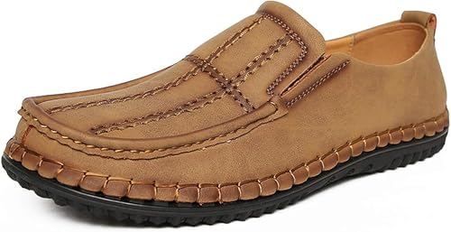 Loafers Casual Flat Men's Slip on Driving Shoes Lightweight