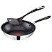Produktbild Tefal G43519 Jamie Oliver Induktion Wok Pfanne 28 cm + Tefal Pfannenwender, Edelstahl Pfannen mit Antihaftbeschichtung, Induktionsherd geeignet, Wokpfanne, Genieteter ergonomischer Edelstahlgriff