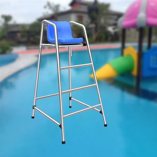 Silla alta profesional para salvavidas de piscina, 150 cm miniatura 1