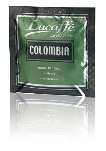 Lucaffè - Cafe capsulas ESE 44 mm, Colombia, pack de 150 monodosis compostables en papel para cafetera, Espresso Italiano | Tueste medio - Imagen 3