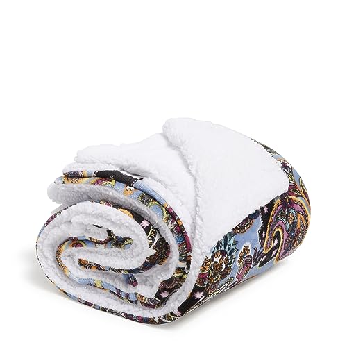 Vera Bradley 27111-17028 Fleece Cozy Life Throw Blanket, Provence Paisley thumb #2