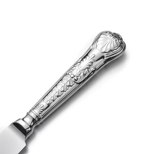 40-Piece-Silverware-Set-for-8-18-10-Stainless-Steel-flatware-Set-Antique-vintage-cutlery-set-Knife-fork-spoon-Heavy-Duty-Dishwasher-Safe-OTW-PAVILION 40 Piece Silverware Set for 8 18 10 Stainless Steel flatware Set Antique vintage cutlery set Knife fork spoon Heavy Duty Dishwasher Safe OTW PAVILION