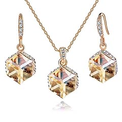 Light Topaz /Rose Gold-tone