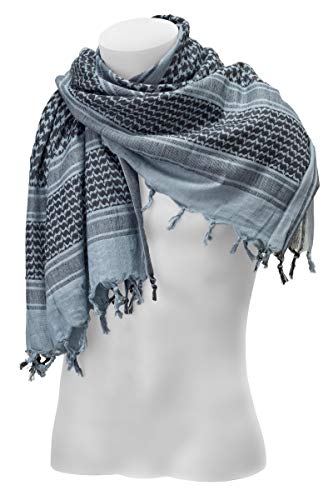 DEFCON 5 Kefiah Afghan shamag Light Blu