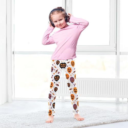 Dussdil Halloween Girls Leggings Pant for Kids Toddler Girl Sweatpants Legging Pants Ballet Tights Trousers 4-10T4