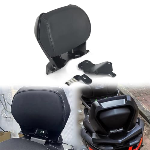 Dossier selle passager arriere VOGE SR250GT coussin noir moto scooter