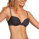  Cherry Beach Haut de Maillot de Bain Ampliforme Otama Beach Parte Superior de Bikini, Noir, 90 D para Mujer