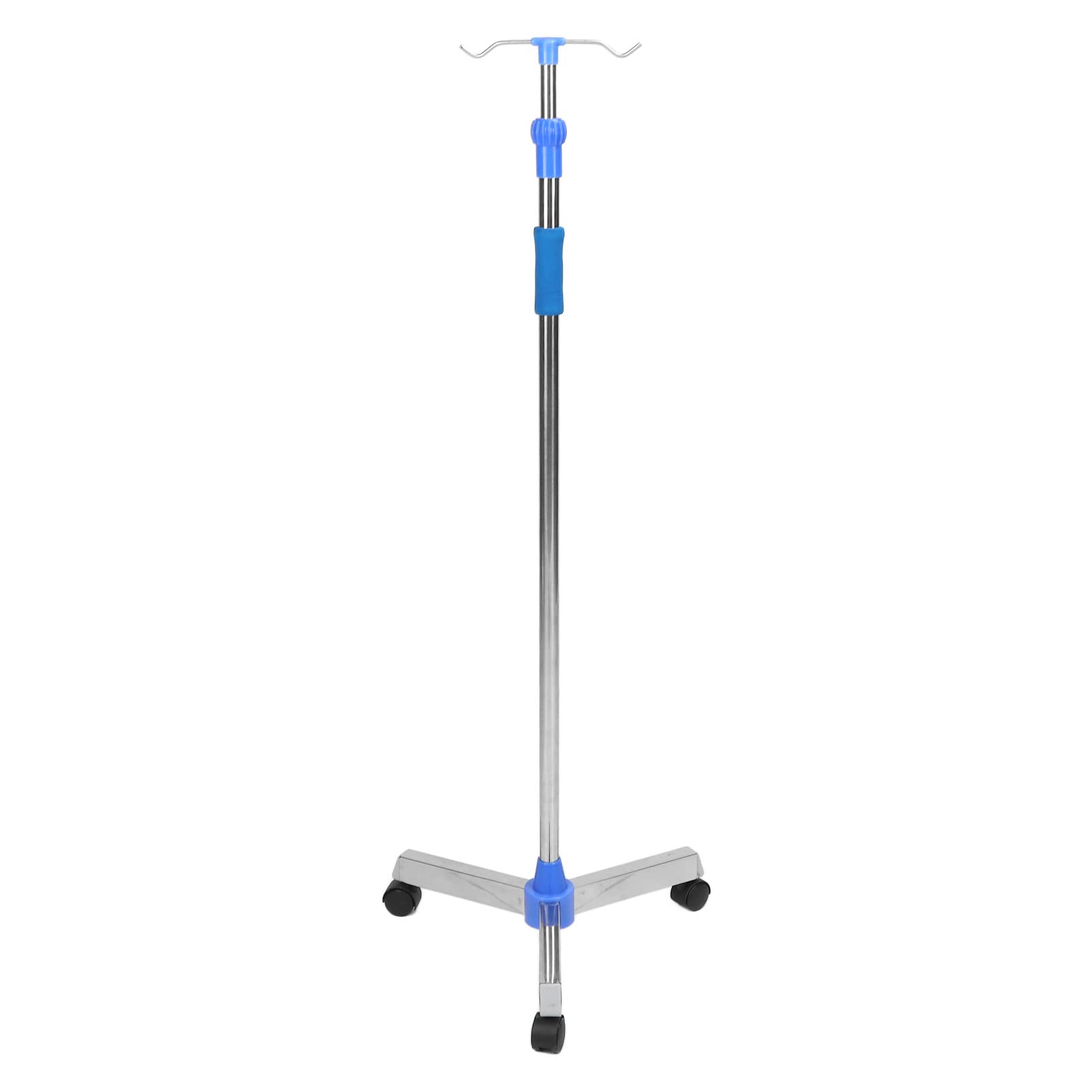 Asta Portaflebo, Asta per Sacca Portaflebo Resistente Alla Corrosione Telescopica Stabile Elevata tenacità Stabile Pavimento Robusto per Anziani per Ospedale